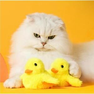 Rechargeable Flapping duck for cat toy